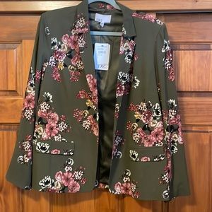NWT Floral blazer
